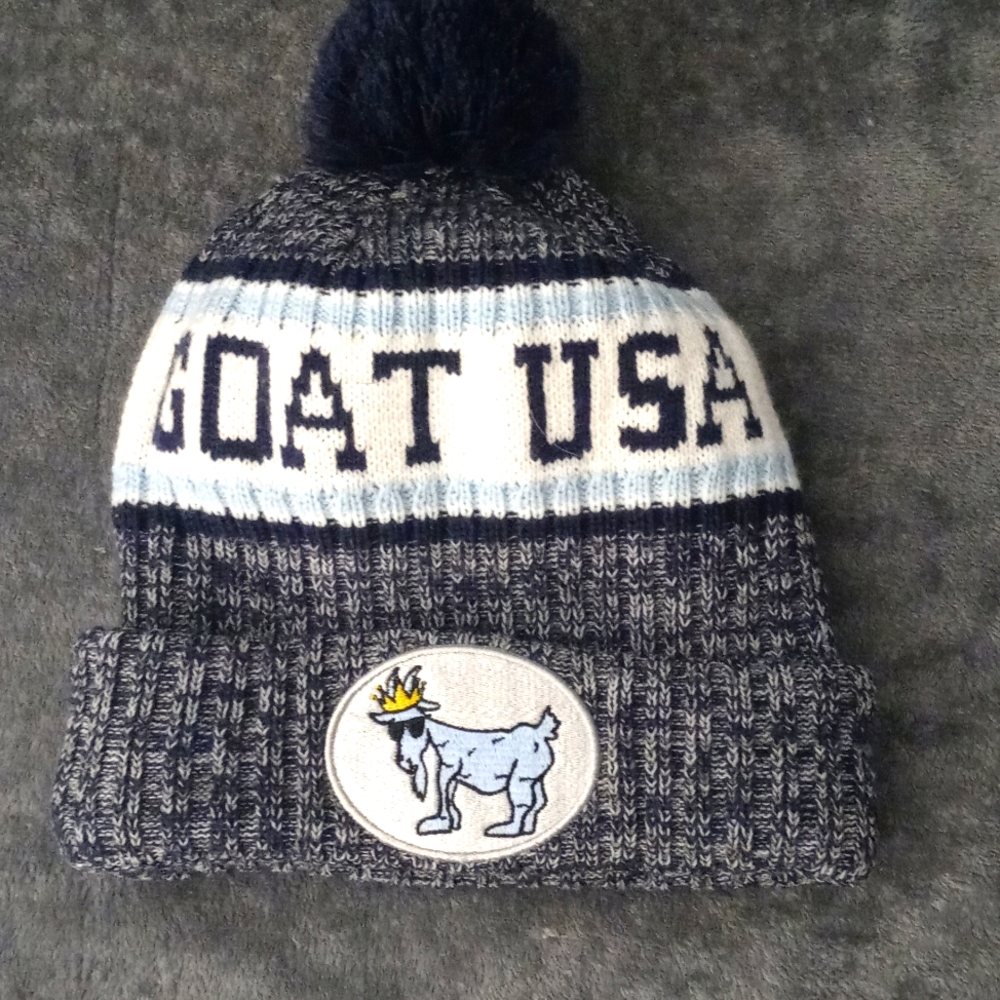 Goat USA knit winter hat